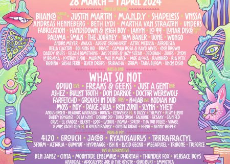 Rabbits Eat Lettuce lineup poster for the sound guide.